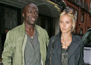 Seal and supermodel wife Heidi Klum leave Claridges Hotel in Mayfair after stopping for afternoon tea for nearly three hours.