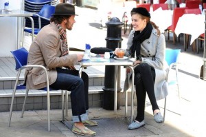 Maggie Grace Sips Tea Toe to Toe with Blake Mycoskie Maggie Grace Sips Tea Toe to Toe with Blake Mycoskie