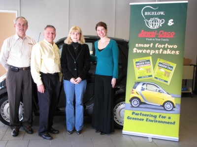 Ron Gondek is the Executive Vice President at C.A. Fortune, Bob Fischer Bigelow Tea Regional Sales Manager, Grand Prize Winner Ms. Joyce Johnson, Tracy Krogstie Marketing and Promotions Manager Jewel-Osco/SUPERVALU Ron Gondek is the Executive Vice President at C.A. Fortune, Bob Fischer Bigelow Tea Regional Sales Manager, Grand Prize Winner Ms. Joyce Johnson, Tracy Krogstie Marketing and Promotions Manager Jewel-Osco/SUPERVALU