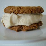 Vanilla Caramel Ice Cream Sandwiches
