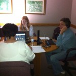 Claire, Melanie, Steve